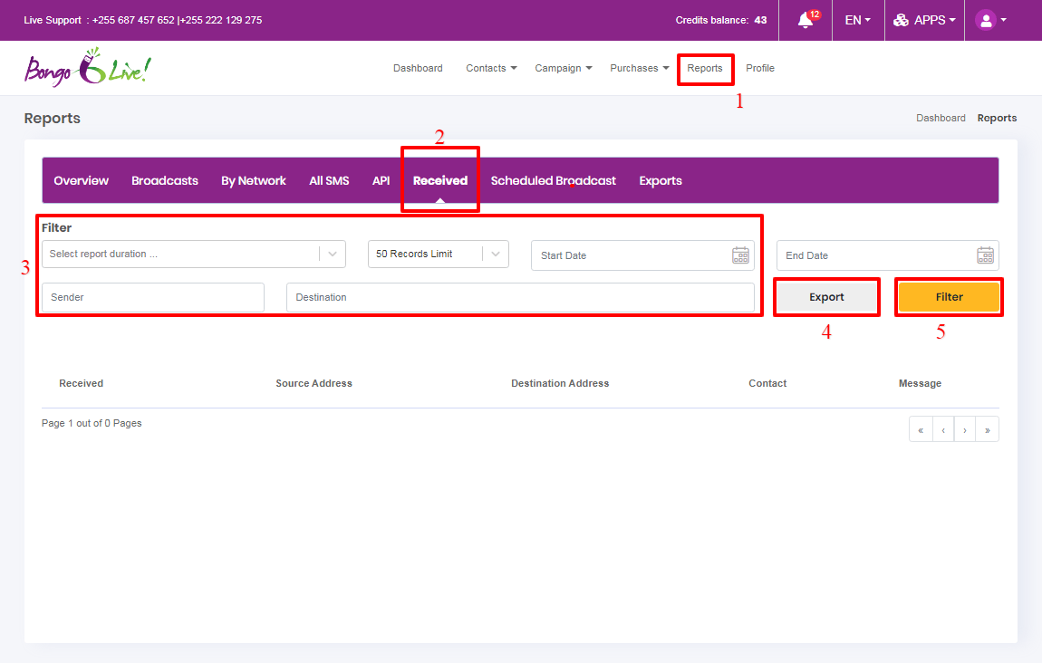 How To View Incoming SMS History